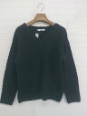 ◇ JOURNAL STANDARD relume 長袖 ニット セーター サイズF ブラック レディース P 【中古】