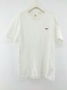 ◇ Levi's リーバイス ワンポイント 半袖 Tシャツ カットソー サイズM ホワイト系 メンズ P 【中古】