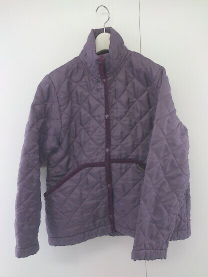 ◇ LAVENHAM ラベンハム キルティング 長袖 ジャケット サイズ34 パープル レディース P 【中古】