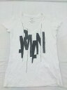 ◇ Armani Exchange Vネック 半袖 Tシャツ カットソー サイズXS ホワイト ブラック レディース P 【中古】