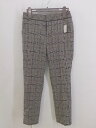 ◇ Viaggio Blu ビアッジョブルー チェック パンツ サイズ0 グレー系 マルチ レディース P 【中古】(4)