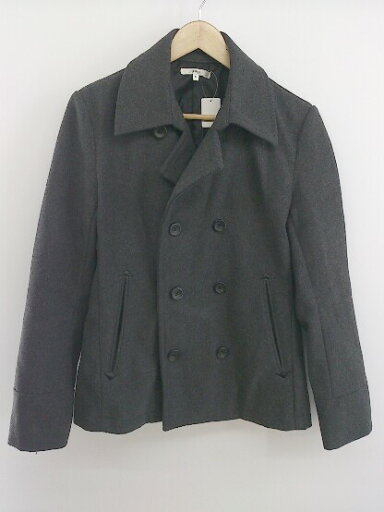 ◇ imp. インプ 長袖 ピーコート サイズM ダークグレー メンズ P 【中古】 ◇ imp. インプ 長袖 ピーコート サイズM ダークグレー メンズ P 【中古】