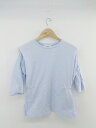◇ STYLEMIXER スタイルミキサー 半袖 ブラウス カットソー サイズF ブルー系 レディース P 【中古】