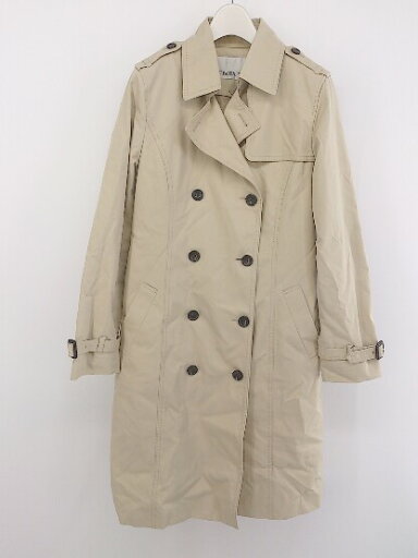 ◇ ◎ NATURAL BEAUTY BASIC コットン100% 長袖 コート サイズM ベージュ レディース P 【中古】 ◇ ◎ NATURAL BEAUTY BASIC コットン100% 長袖 コート サイズM ベージュ レディース P 【中古】