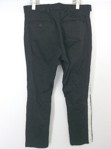 ◇ CONFIRM コンファーム テーパード パンツ サイズL ブラック ホワイト メンズ P 【中古】
