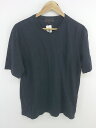 ◇ tsuki.s 胸ポケット 半袖 Tシャツ カットソー サイズXL ネイビー メンズ P 【中古】
