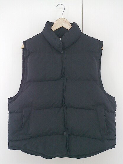 ◇ YANSOO 中綿 ノースリーブ ベスト サイズL ブラック レディース P 【中古】