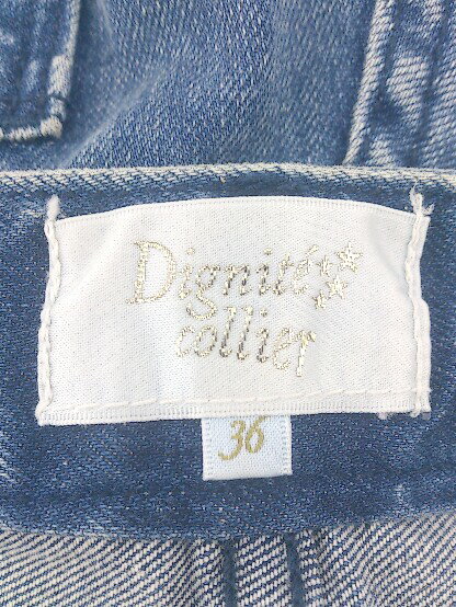 ◇ Dignite collier ディニテコリエ ジーンズ デニム パンツ サイズ36 ブルー系 レディース P 【中古】