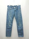 ◇ RED CARD レッドカード ボタンダウン 定番 デニム ジーンズ パンツ サイズ29 ブルー系 メンズ P 【中古】
