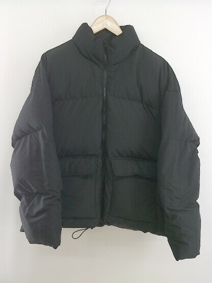 ■ Dazy ジップアップ 中綿 長袖 ジャケット サイズ XL ブラック レディース P 【中古】のサムネイル