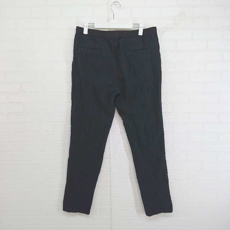 ◇ RAGEBLUE レイジブルー スエード調 イージーパンツ サイズL ネイビー系 メンズ P 【中古】