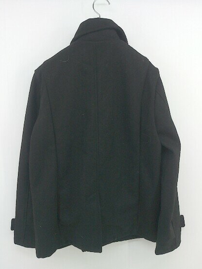 ◇ BROWNY ブラウニー 長袖 ピーコート サイズM ブラック メンズ P 【中古】