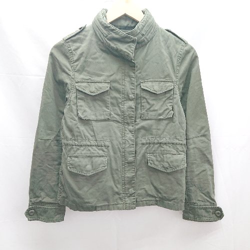 ◇ NATURAL BEAUTY BASIC ナチュラルビューティーベーシック 無地 長袖 ミリタリージャケット サイズM カーキ レディース E 【中古】 ◇ NATURAL BEAUTY BASIC ナチュラルビューティーベーシック 無地 長袖 ミリタリージャケット サイズM カーキ レディース E 【中古】
