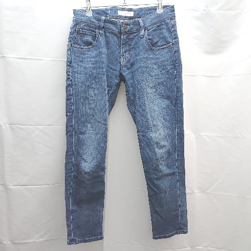 ◇ Healty ローライズ 股上浅め ストレッチ スキニー スリム デニム パンツ 23インチ ブルー レディース E 【中古】 ◇ Healty ローライズ 股上浅め ストレッチ スキニー スリム デニム パンツ 23インチ ブルー レディース E 【中古】