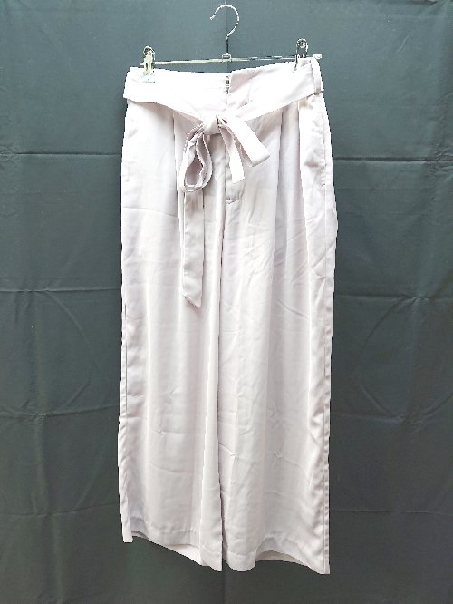 ◇ SonnyLabel サニーレーベル シンプル　綺麗め　紐ベルト付き パンツ サイズF ピンク レディース E 【中古】