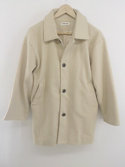 ◇ JUNOAH ジュノア 長袖 コート サイズM ベージュ レディース P 【中古】