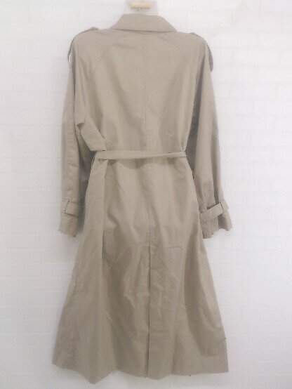 ◇ ◎ kutir クティール 長袖 ステンカラー コート サイズM ベージュ レディース P 【中古】