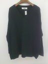 ◇ DHOLIC ディーホリック Vネック 長袖 ニット セーター ブラック レディース E 【中古】