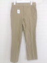 ◇ MARIEBELLE JEAN マリベルジーン RUMLET ストレッチ パンツ サイズ24 ベージュ系 レディース P 【中古】(4)