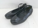 ◇ TOD'S トッズ ラウンドトゥ バレエシューズ サイズ34 1/2 ブラック レディース P 【中古】