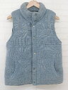 ◇ A.S.M エーエスエム 中綿 ベスト サイズ48 ブルー メンズ P 【中古】