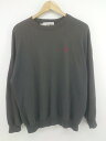 ◇ U.S.POLO ASSN ユーエスポロアッスン ワンポイント 長袖 トレーナー サイズF ダークグレー系 メンズ P 【中古】