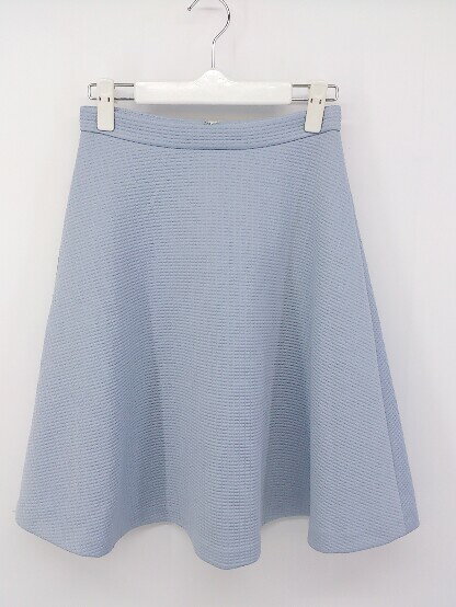 ◇ ◎ ●美品● Techichi テチチ 膝丈 サーキュラー スカート サイズM ブルー レディース P 【中古】