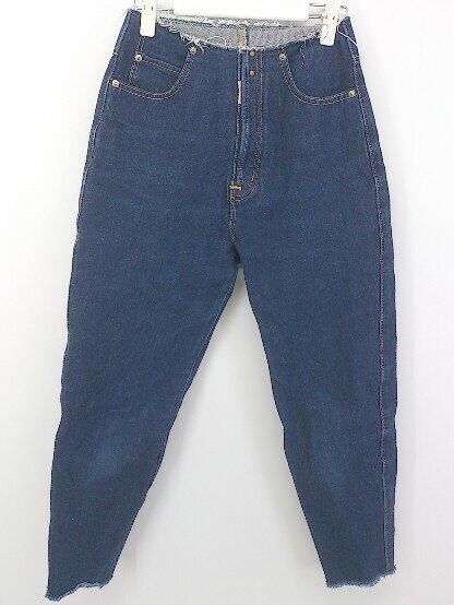 ◇ SOMETHING サムシング カットオフ ジーンズ デニム パンツ サイズ26 ブルー系 レディース P 【中古】