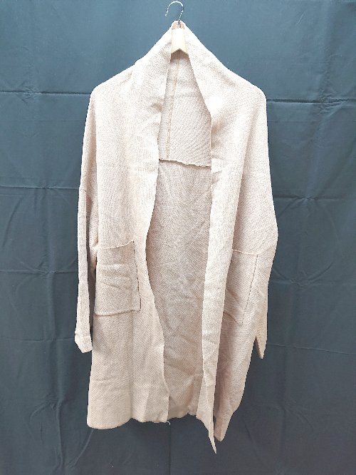 ◇ Girly Doll ガーリードール フロントポケットフード アクリル 長袖 コート ジャケット サイズM ブラウン レディース E 【中古】