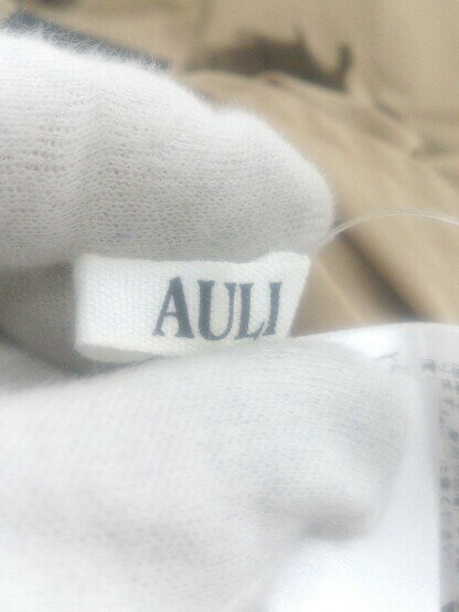 ◇ AULI アウリィ ワイド パンツ ベージュ レディース P 【中古】