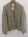 ◇ Sonny Label サニーレーベル URBAN RESEARCH 長袖 ニット カーディガン サイズF ベージュ レディース P 【中古】