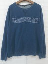 ◇ CIAOPANIC チャオパニック プリント 長袖 Tシャツ カットソー サイズM ブルー系 ホワイト系 メンズ P 【中古】