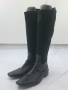 ◇ COLIN STUART コリン スチュアート サイドジップ ロング ブーツ サイズ6 ブラック レディース P 【中古】