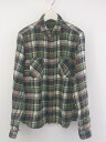 ◇ BEAUTY & YOUTH UNITED ARROWS チェック 長袖 シャツ サイズM ホワイト系 ブラック マルチ メンズ P 【中古】