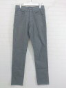 ◇ NAVY ネイビー ストレッチ パンツ サイズ28-29 グレー系 マルチ メンズ P 【中古】