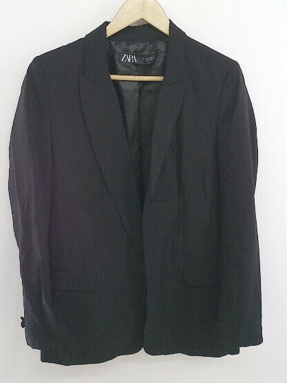 ◇ ZARA ザラ 長袖 ジャケット サイズEUR S USA S MEX 26 ブラック レディース P 【中古】