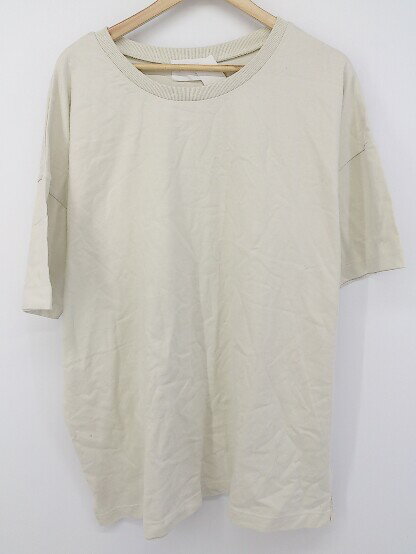◇ antiqua tree cafe アンティカ ツリーカフェ 半袖 Tシャツ カットソー サイズXL ライトベージュ系 レディース P 【中古】