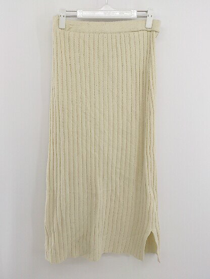 ◇ CIAOPANIC TYPY チャオパニックティピー ロング ニット タイト スカート サイズONE アイボリー レディース P 【中古】