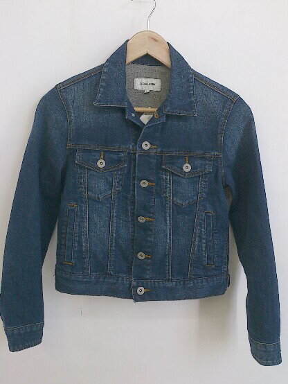 ◇ GLOBAL WORK グローバルワーク 長袖 デニム ジャケット Gジャン サイズM インディゴ レディース P 【中古】