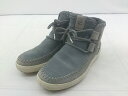 ◇ ECCO エコー ムートン ハイカット スニーカー シューズ サイズ 22.0 グレー レディース P 【中古】