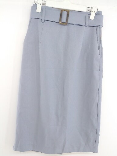 ◇ ◎ Te chichi TERRASSE ウエストゴム スリット 膝下丈 ナロー スカート サイズM ラベンダー パープル レディース P 【中古】 ◇ ◎ Te chichi TERRASSE ウエストゴム スリット 膝下丈 ナロー スカート サイズM ラベンダー パープル レディース P 【中古】