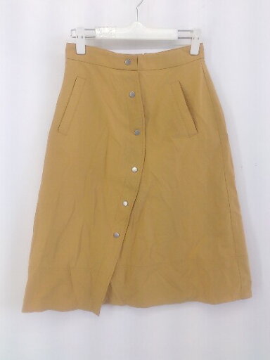 ◇ BEAMS HEART ビームス ハート 膝下丈 台形 スカート サイズ0 オレンジ系 レディース P 【中古】 ◇ BEAMS HEART ビームス ハート 膝下丈 台形 スカート サイズ0 オレンジ系 レディース P 【中古】