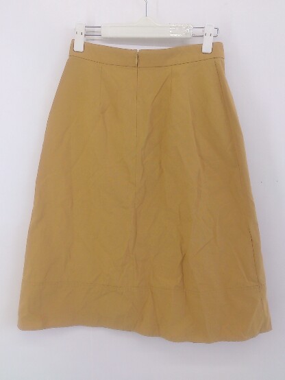 ◇ BEAMS HEART ビームス ハート 膝下丈 台形 スカート サイズ0 オレンジ系 レディース P 【中古】