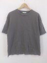 ◇ WYM LIDNM ウィム バイ リドム 半袖 Tシャツ カットソー サイズM ブラウン系 メンズ P 【中古】