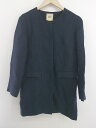 ◇ B MING LIFE STORE by BEAMS ビーミングライフストアバイビームス 長袖 コート サイズM ネイビー系 レディース P 【中古】(4)