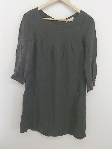 ◇ NATURAL BEAUTY BASIC ナチュラルビューティーベーシック 長袖 ミニ ワンピース サイズM グレー レディース P 【中古】 ◇ NATURAL BEAUTY BASIC ナチュラルビューティーベーシック 長袖 ミニ ワンピース サイズM グレー レディース P 【中古】