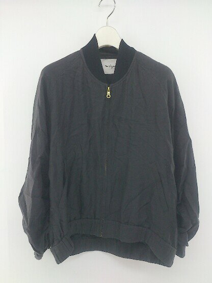 ◇ The Virgnia ザ ヴァージニア ジップアップ 長袖 ジャンパー ブルゾン サイズ900 ブラック レディース P 【中古】