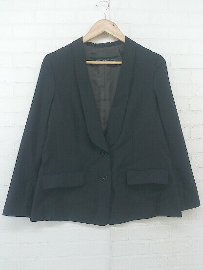 ◇ Bark Tannage 2B 長袖 ジャケット サイズ38 ブラック レディース P 【中古】