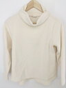 ◇ SONOMANIA ソノマニア タートルネック 長袖 ブラウス カットソー サイズ1 アイボリー レディース P 【中古】(4)