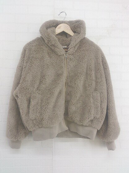 ◇ CIAOPANIC チャオパニック 長袖 ジップアップ ジャケット サイズF ベージュ系 レディース P 【中古】